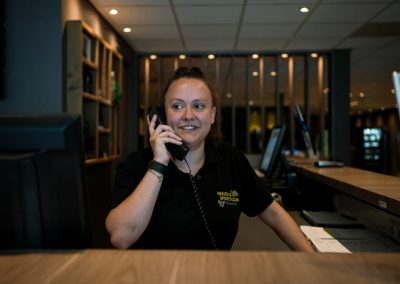 VACATURE MEDEWERKER RECEPTIE AVOND/WEEKEND/VAKANTIEHULP 10 UUR